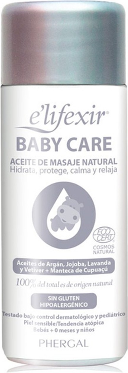 Elifexir Eco Baby Care Aceite Masaje 125 Ml De Aceite-image