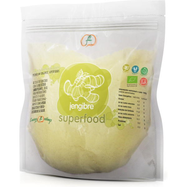 Energy Feelings Jengibre En Polvo Eco 1 Kg De Polvo