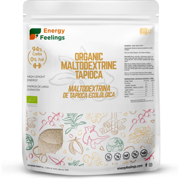 Energy Feelings Maltodextrina Eco De Tapioca 500 G De Polvo