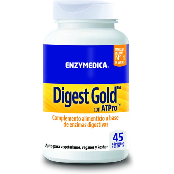 Enzymedica Digest Gold Con Atpro 45 Caps Vegetales