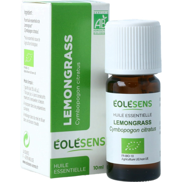 Eolesens Aceite Esencial Lemongrass 10 Ml De Aceite Esencial (cítrico)