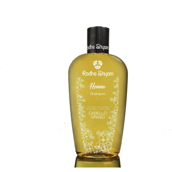 Radhe Henna-Shampoo für fettiges Haar