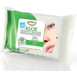 Equilibra Toallitas Limpiadoras De Aloe 25 Unidades