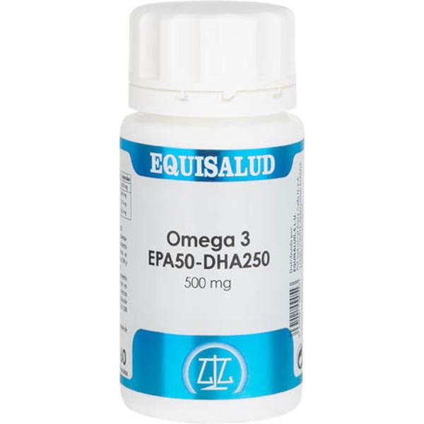 Equisalud Omega 3 Epa50-dha250 500 Mg 60 Perlas