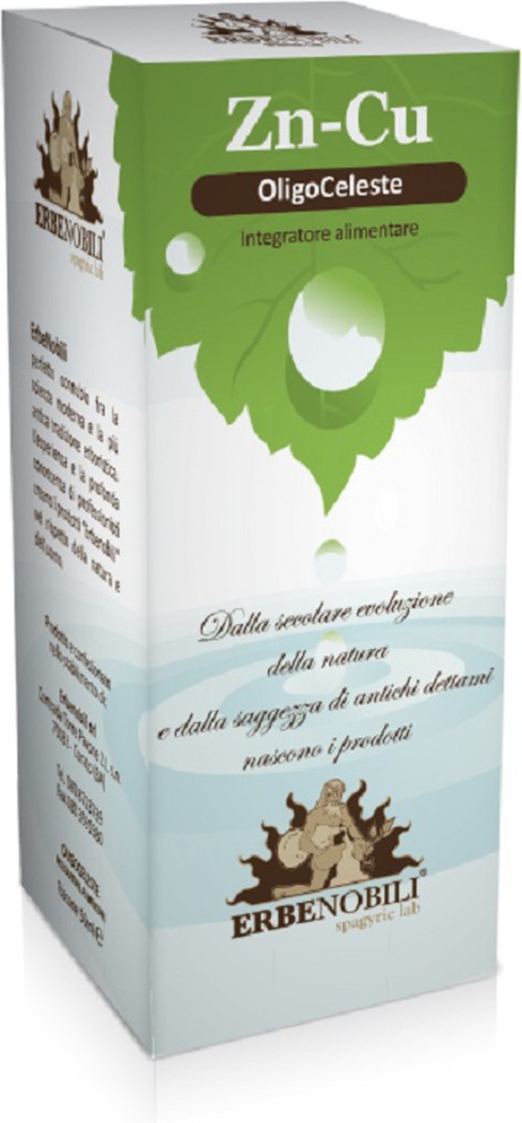 Erbenobili Oligoceleste Zn Cu (Cobre Zinc) Gtt 50 Ml-image