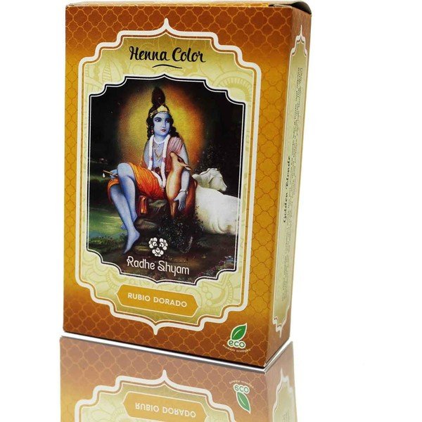 Radhe Henné Biondo Dorato Polvere Radhe 100 Gr