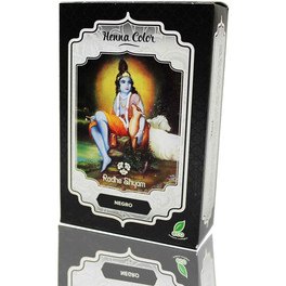 Radhe Henna Pó Preto Radhe Shyam 100 gr