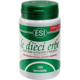 Esi Las Diez Hierbas 100 Tabletas De 400mg