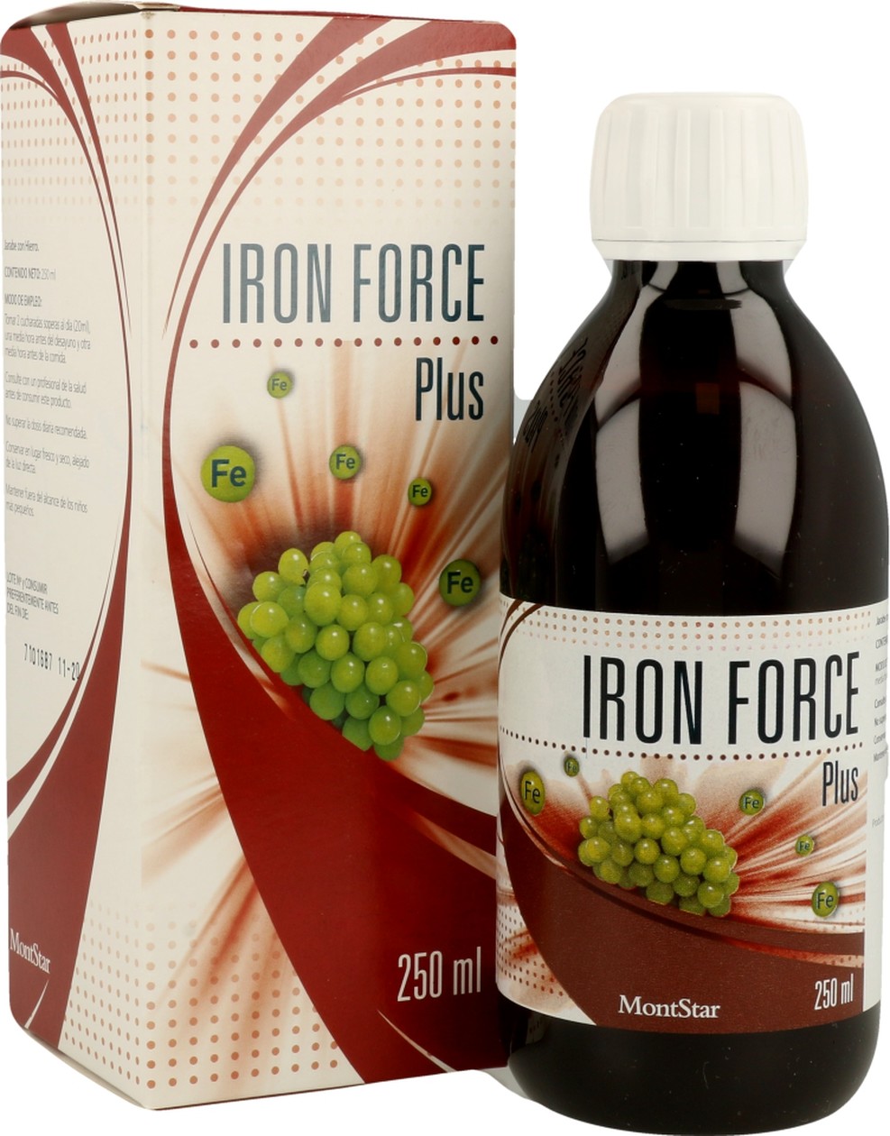 Espadiet Montstar Iron Force Plus Jarabe 250 Ml-image