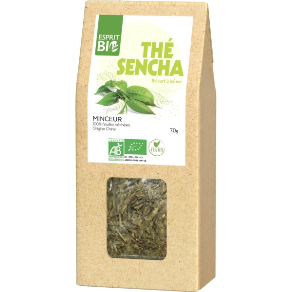 Esprit Bio Té Verde Sencha Orgánico Para Infundir 70 G
