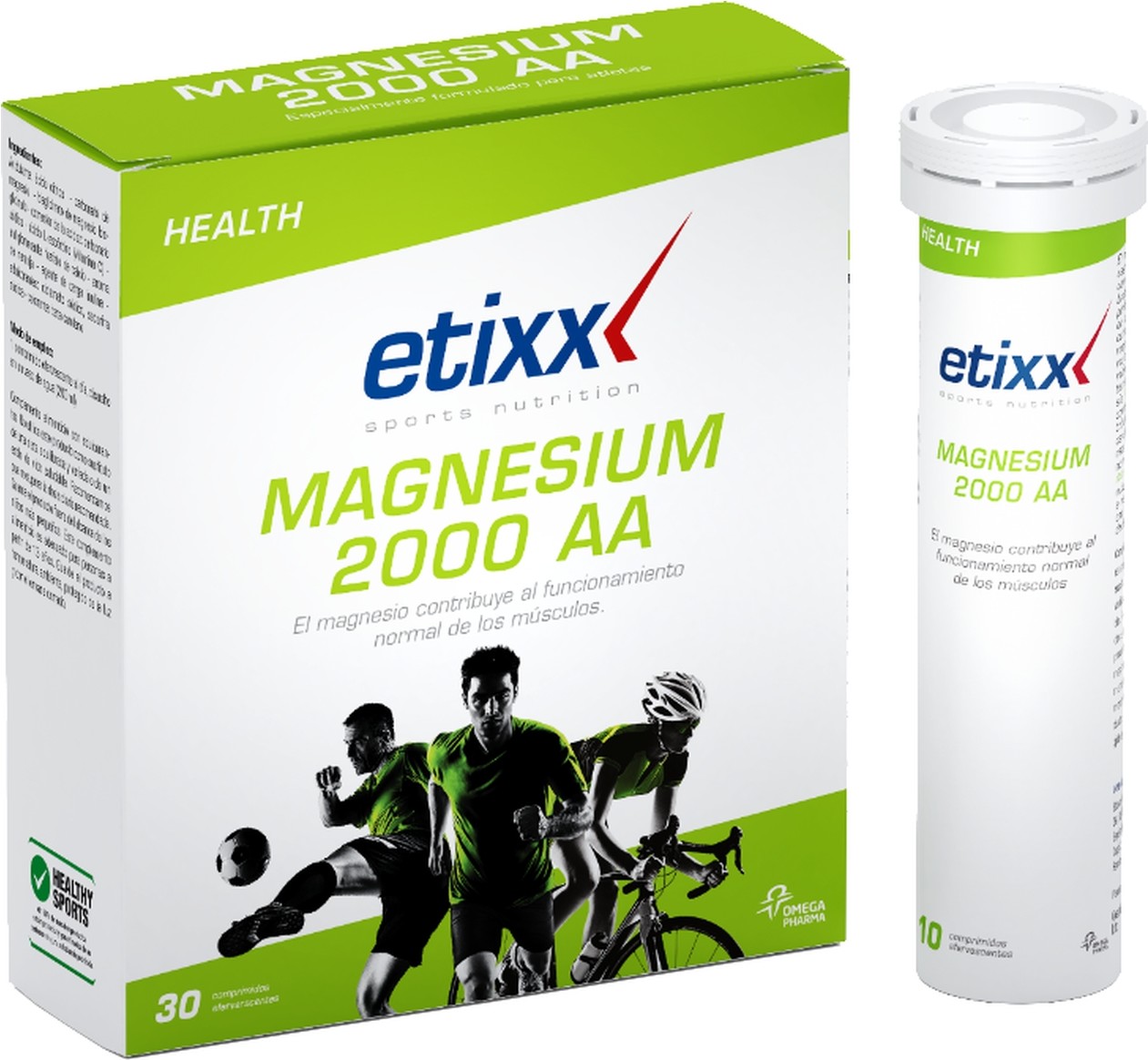 Etixx Magnesium 2000 Aa 30 Tabletas Efervescentes-image