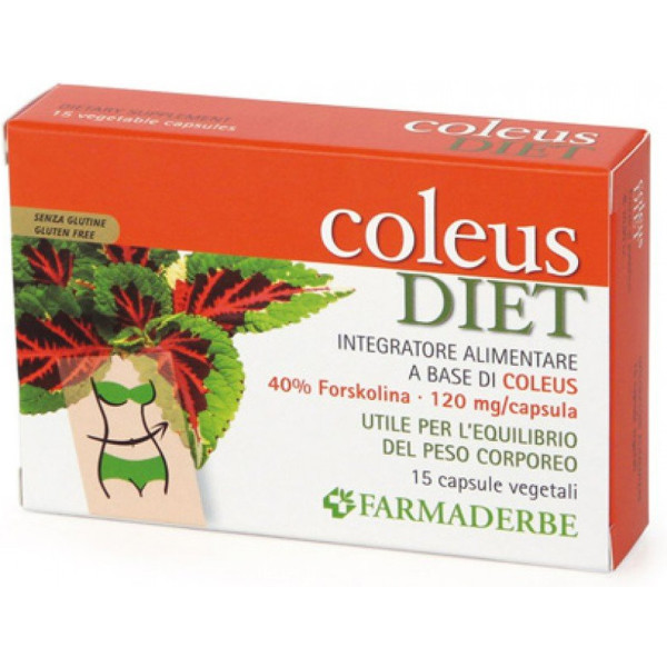 Farmaderbe Coleus Diet 15 Caps