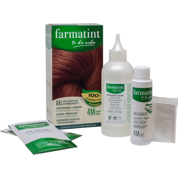 Farmatint Gel 4m Castagna Mogano 150 Ml