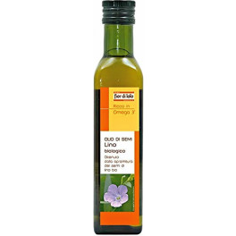 Fior Di Loto Aceite De Semillas De Lino 250 Ml De Aceite