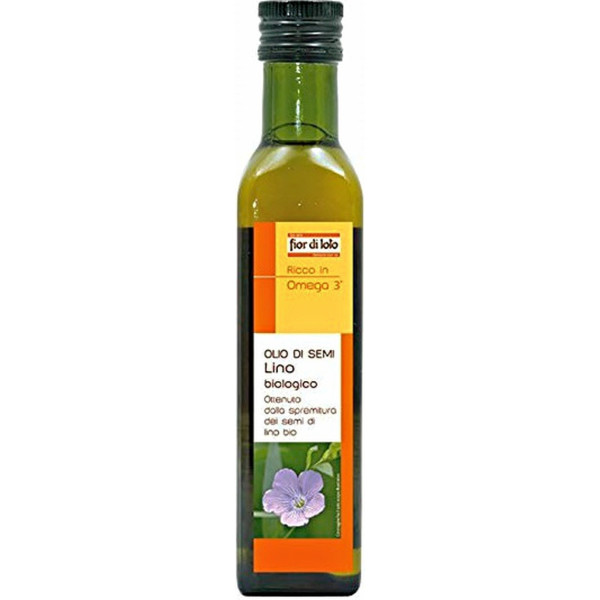 Fior Di Loto Aceite De Semillas De Lino 250 Ml De Aceite
