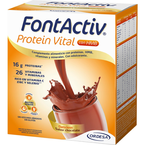 Fontactiv Vital Protein Chocolate 14 Sobres