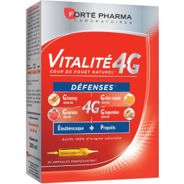Forté Pharma Defensas Vitality 4g 20 Ampollas