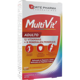 Forté Pharma Energy Multivit Erwachsene 28 Comp