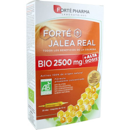Forté Pharma Forté Gelée Royale Bio 2500 mg 20 Ampoules