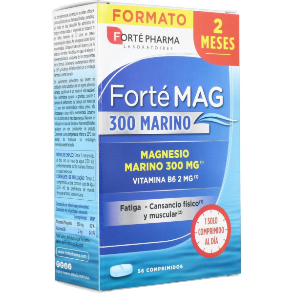 Forté Pharma Forté Magnésium Marin 300 56 Comp