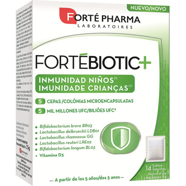 Forté Pharma Fortébiotic+ Inmunidad Niños 14 Sobres