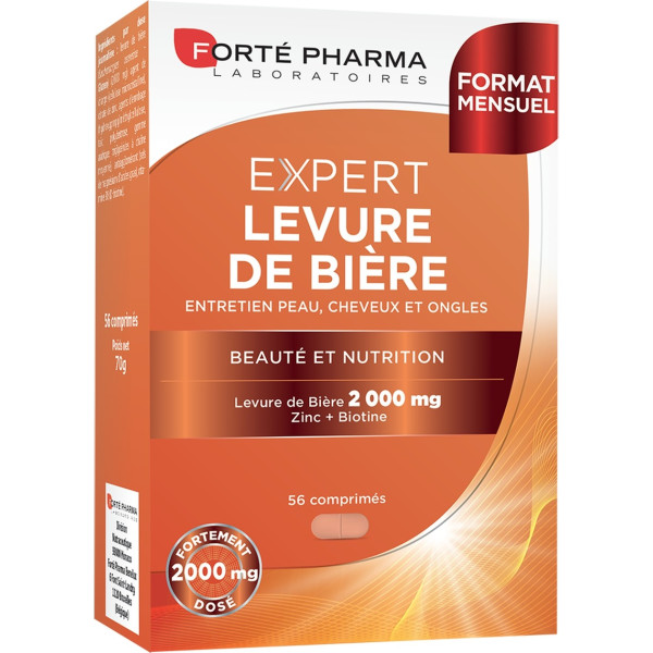 Forté Pharma Levadura De Cerveza 56 Comp