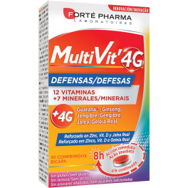 Forté Pharma Multivit 4g Defensas 30 Comp