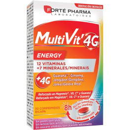 Forté Pharma Multivit 4g Energía 30 Comp