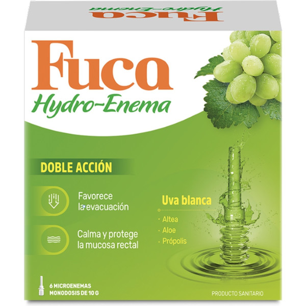 Fuca Hydro Clistere 6 Fiale Da 10g