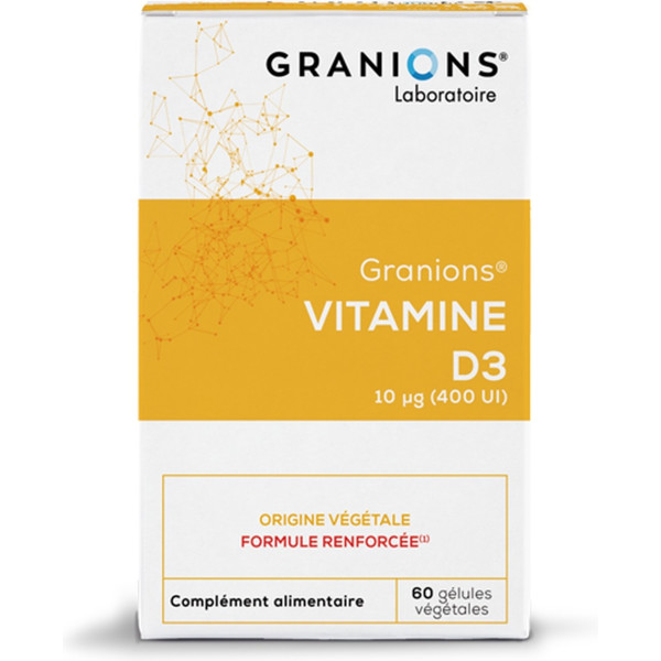 Granions Vitamina D3 10 µg 60 Caps