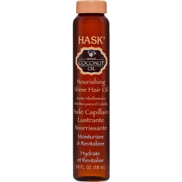 Hask Aceite Abrillantador Y Nutrivito De Coco Monoi 18 Ml De Aceite