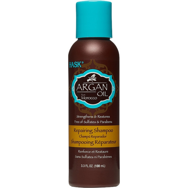 Shampooing réparateur à l'huile d'argan Hask 100 ml