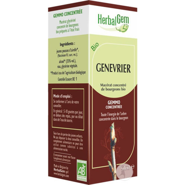 Herbalgem Enebro Macerado Glicerinado 50 Ml