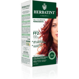 Herbatint Tinte Para El Cabello En Gel De Color Permanente Rojo Púrpura Ff2 150 Ml