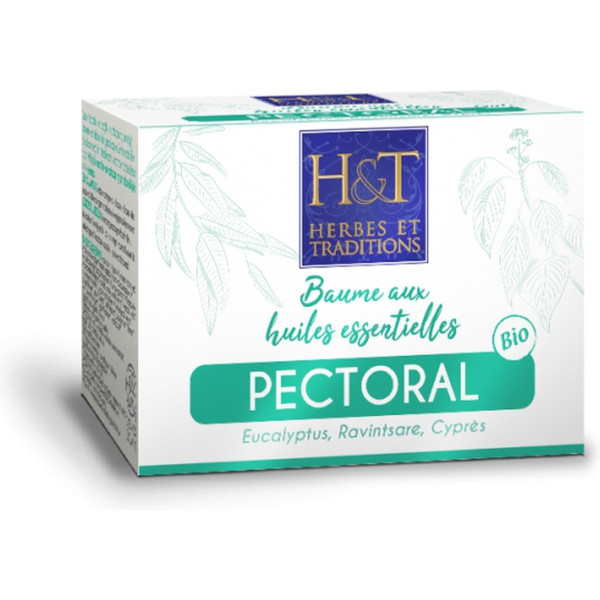 Herbes & Traditions Bálsamo Pectoral De Aceites Esenciales Bio 30 Ml