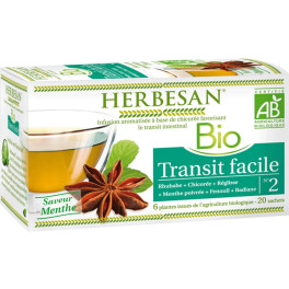 Herbesan Infusión Tránsito Bio 20 Bolsitas Infusoras (menta)