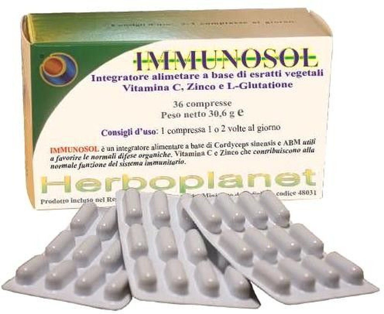 Herboplanet Immunosol 36 Comp-image