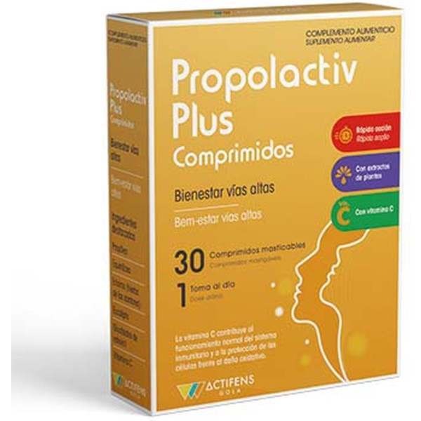 Herbora Propolactiv Plus 30 Kautabletten mit 1000 mg
