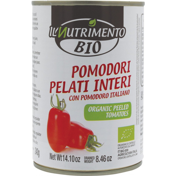 Il Nutrimento Tomates Pelados Enteros En Lata 400 G