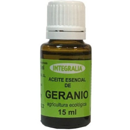 Integralia Aceite Esencial De Geranio Eco 15 Ml De Aceite Esencial