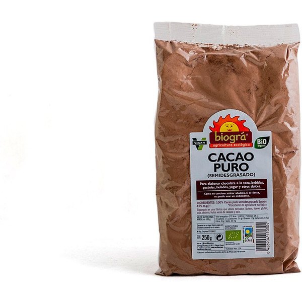 Sorribas Cacao Pur Bio 250 Gr