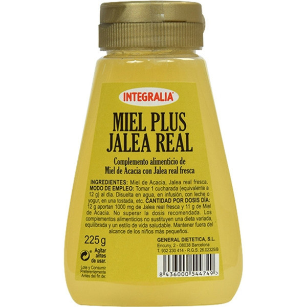 Integralia Miel Plus Con Jalea Real 225 G