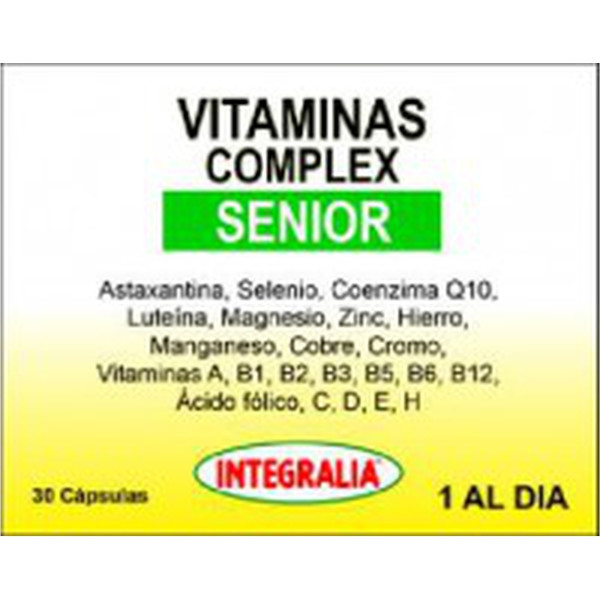 Integralia Vitaminas Complex Senior 30 Caps