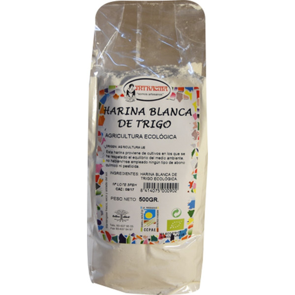 Intracma Harina De Trigo Blanca Ecológica 500 G