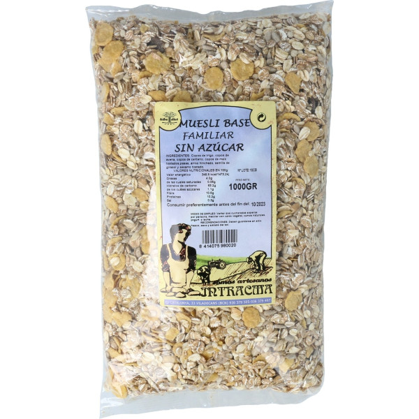Intracma Muesli Base Familar Sin Azúcar 1 Kg