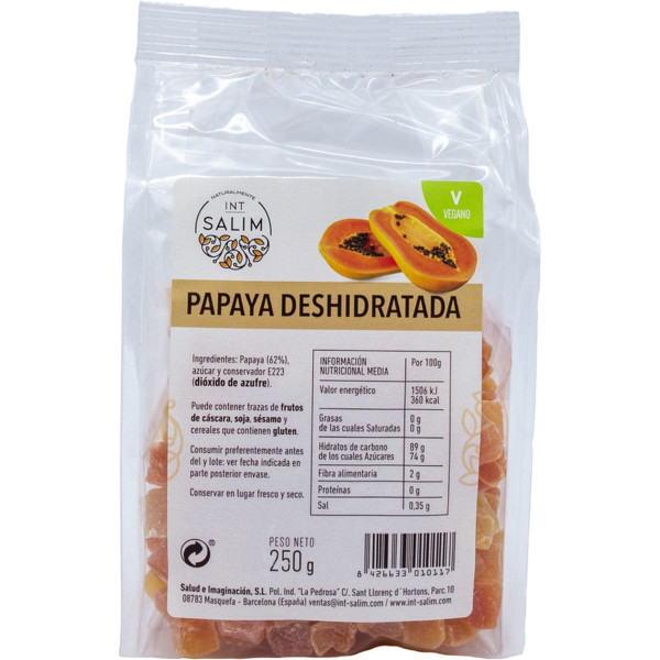 Intsalim Papaya Deshidratada 250 G