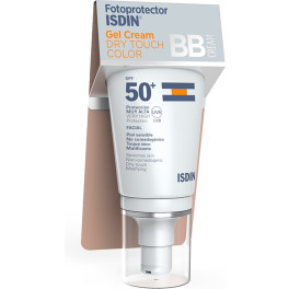 Isdin Fotoprotector Gel-Creme Dry Touch Color 50+ 50 ml