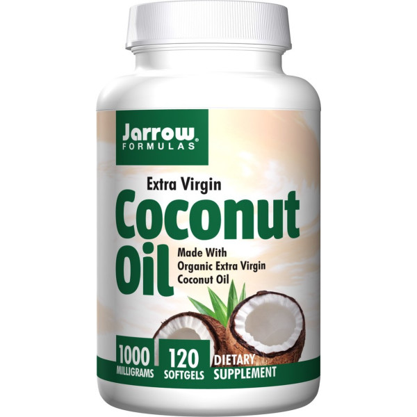 Jarrow Formulas Extra Virgin Coconut Oil 1000 Mg 120 Pearls