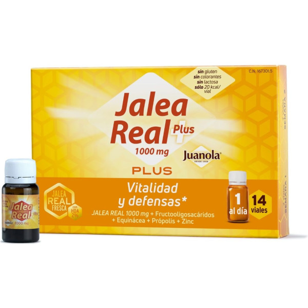 Juanola Jalea Real Plus Vitalidad Y Defensas 14 Viales