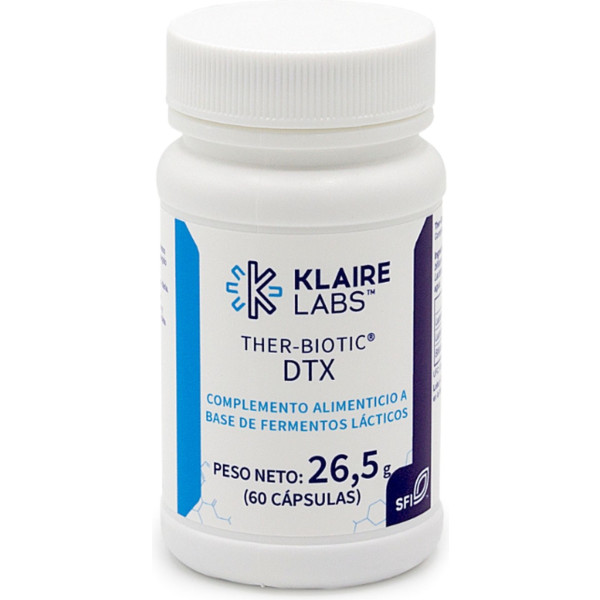 Klaire Labs Ther-biotic Dtx 60 Caps